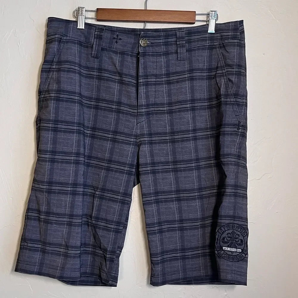 𝅺AFFLICTION, swim shorts, size 34